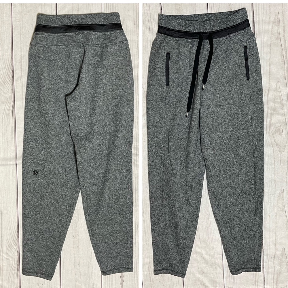 Lululemon Karmacollected Pant Heathered Speckled Black size 4